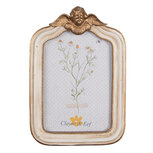 Clayre & Eef   | Fotolijst Beige 14x3x20 cm / 10x15 cm | 2F1091