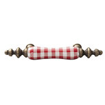 Clayre & Eef | Handgreep Rood 12x3x2 cm | 62275 Clayre & Eef | Handgreep Rood 12x3x2 cm | 62275