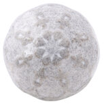 Clayre & Eef | Deurknop Grijs Wit ø 4x3 cm | 63823 Clayre & Eef | Deurknop Grijs Wit ø 4x3 cm | 63823