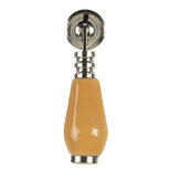 Clayre & Eef | Deurknop Geel 2x2x6 cm / S4 cm | 64772 Clayre & Eef | Deurknop Geel 2x2x6 cm / S4 cm | 64772