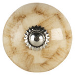 Clayre & Eef | Deurknop Beige ø 4x3 cm / S3 cm | 64785 Clayre & Eef | Deurknop Beige ø 4x3 cm / S3 cm | 64785