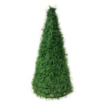 Clayre & Eef | Kerstdecoratie Kerstboom Groen ø 21x50 cm | 65513 Clayre & Eef | Kerstdecoratie Kerstboom Groen ø 21x50 cm | 65513