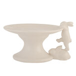 Clayre & Eef | Taartplateau op voet Beige 16x14x9 cm | 6CE0335 Clayre & Eef | Taartplateau op voet Beige 16x14x9 cm | 6CE0335