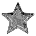 Clayre & Eef | Bonbonniere Ster Zilverkleurig 16x16x2 cm | 6CE1462 Clayre & Eef | Bonbonniere Ster Zilverkleurig 16x16x2 cm | 6CE1462