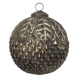 Clayre & Eef | Kerstbal Koperkleurig, Bruin ø 9x9 cm | 6GL3688 Clayre & Eef | Kerstbal Koperkleurig, Bruin ø 9x9 cm | 6GL3688