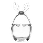 Clayre & Eef | Bonbonniere met deksel Transparant ø 8x15 cm | 6GL4231 Clayre & Eef | Bonbonniere met deksel Transparant ø 8x15 cm | 6GL4231