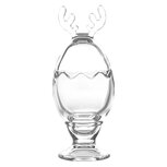 Clayre & Eef | Bonbonniere met deksel Transparant ø 8x21 cm | 6GL4232 Clayre & Eef | Bonbonniere met deksel Transparant ø 8x21 cm | 6GL4232