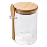 Clayre & Eef | Voorraadpot Deksel Transparant 11x9x14 cm | 6GL4421 Clayre & Eef | Voorraadpot Deksel Transparant 11x9x14 cm | 6GL4421