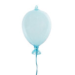Clayre & Eef | Decoratie hanger ballon Blauw ø 7x14 cm | 6GL4438 Clayre & Eef | Decoratie hanger ballon Blauw ø 7x14 cm | 6GL4438