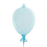 Clayre & Eef | Decoratie hanger ballon Blauw ø 10x17 cm | 6GL4440 Clayre & Eef | Decoratie hanger ballon Blauw ø 10x17 cm | 6GL4440