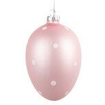 Clayre & Eef | Decoratie Hanger ei Roze ø 8x12 cm | 6GL4468 Clayre & Eef | Decoratie Hanger ei Roze ø 8x12 cm | 6GL4468