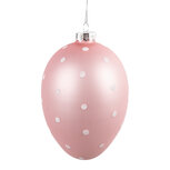 Clayre & Eef | Decoratie Hanger ei Roze ø 10x16 cm | 6GL4469 Clayre & Eef | Decoratie Hanger ei Roze ø 10x16 cm | 6GL4469