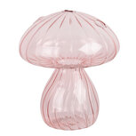 Clayre & Eef   | Decoratie Paddenstoel Roze ø 13x15 cm | 6GL4474