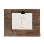 Clayre & Eef   | Fotolijst met Klem Bruin 32x3x25 cm | 6H2368