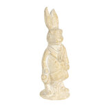 Clayre & Eef | Decoratie Beeld Konijn Wit 4x4x11 cm | 6PR3078W Clayre & Eef | Decoratie Beeld Konijn Wit 4x4x11 cm | 6PR3078W