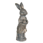 Clayre & Eef | Decoratie Beeld Konijn Bruin 10x6x21 cm | 6PR3088CH Clayre & Eef | Decoratie Beeld Konijn Bruin 10x6x21 cm | 6PR3088CH