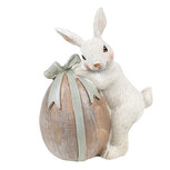 Clayre & Eef | Decoratie Konijn Beige, Grijs, Bruin 8x5x11 cm | 6PR3564 Clayre & Eef | Decoratie Konijn Beige, Grijs, Bruin 8x5x11 cm | 6PR3564