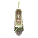 Clayre & Eef | Decoratie Hanger Balletschoen Roze 4x3x11 cm | 6PR3651 Clayre & Eef | Decoratie Hanger Balletschoen Roze 4x3x11 cm | 6PR3651