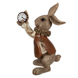 Clayre & Eef | Decoratie beeld Konijn Bruin 10x8x13 cm | 6PR4143 Clayre & Eef | Decoratie beeld Konijn Bruin 10x8x13 cm | 6PR4143