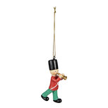 Clayre & Eef | Decoratie hanger soldaatje Rood Groen 4x2x8 cm | 6PR4918 Clayre & Eef | Decoratie hanger soldaatje Rood Groen 4x2x8 cm | 6PR4918