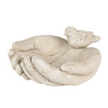Clayre & Eef | Vogelvoederbak Beige 23x21x9 cm | 6TE0502 Clayre & Eef | Vogelvoederbak Beige 23x21x9 cm | 6TE0502