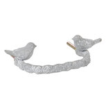 Clayre & Eef | Handgreep Grijs 13x3x8 cm | 6Y3942 Clayre & Eef | Handgreep Grijs 13x3x8 cm | 6Y3942