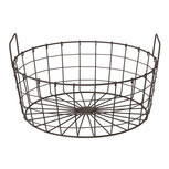 Clayre & Eef   | Opbergmand Bruin ø 36x19 cm | 6Y4304