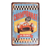 Clayre & Eef | Wanddecoratie Blauw, Rood 20x1x30 cm | 6Y5340 Clayre & Eef | Wanddecoratie Blauw, Rood 20x1x30 cm | 6Y5340