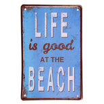 Clayre & Eef | Wanddecoratie Blauw, Wit 20x1x30 cm | 6Y5346 Clayre & Eef | Wanddecoratie Blauw, Wit 20x1x30 cm | 6Y5346