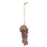 Clayre & Eef | Decoratie Hanger Dennenappel Bruin 5x5x12 cm | 6Y5450CH Clayre & Eef | Decoratie Hanger Dennenappel Bruin 5x5x12 cm | 6Y5450CH