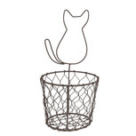 Clayre & Eef   | Mand Kat Bruin ø 13x25 cm | 6Y5487