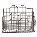 Clayre & Eef   | Brievenhouder Bruin 27x12x22 cm | 6Y5530