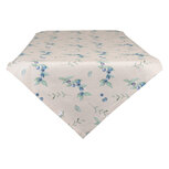 Clayre & Eef | Tafelloper Beige, Blauw, Groen 50x160 cm | BBF65 Clayre & Eef | Tafelloper Beige, Blauw, Groen 50x160 cm | BBF65
