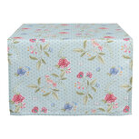 Clayre & Eef | Tafelloper Blauw, Groen 50x140 cm | BLW64 Clayre & Eef | Tafelloper Blauw, Groen 50x140 cm | BLW64