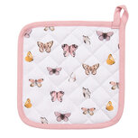 Clayre & Eef | Pannenlap kind Beige, Roze 16x16 cm | BPD45K Clayre & Eef | Pannenlap kind Beige, Roze 16x16 cm | BPD45K