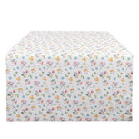 Clayre & Eef   | Tafelloper Wit 50x140 cm | CFL64