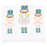Clayre & Eef | Gastendoekje Wit, Blauw, Roze 40x66 cm | CT024 Clayre & Eef | Gastendoekje Wit, Blauw, Roze 40x66 cm | CT024
