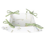 Clayre & Eef | Broodmand Rood, Groen, Wit 35x35x8 cm | HFL47 Clayre & Eef | Broodmand Rood, Groen, Wit 35x35x8 cm | HFL47