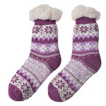 Clayre & Eef | Sokken Paars one size | JZSK0020PA Clayre & Eef | Sokken Paars one size | JZSK0020PA