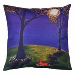 Clayre & Eef | Kussenhoes Blauw, Groen 45x45 cm | KT021.239 Clayre & Eef | Kussenhoes Blauw, Groen 45x45 cm | KT021.239