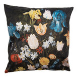 Clayre & Eef | Kussenhoes Zwart Blauw 45x45 cm | KT021.309 Clayre & Eef | Kussenhoes Zwart Blauw 45x45 cm | KT021.309