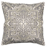 Clayre & Eef | Kussenhoes Grijs, Groen 50x50 cm | KT032.060 Clayre & Eef | Kussenhoes Grijs, Groen 50x50 cm | KT032.060