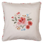 Clayre & Eef   | Kussenhoes Beige 40x40 cm | LRC21