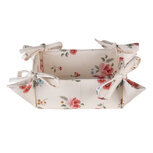 Clayre & Eef | Broodmand Beige, Groen, Rood 35x35x8 cm | LRC47 Clayre & Eef | Broodmand Beige, Groen, Rood 35x35x8 cm | LRC47