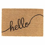 Clayre & Eef | Deurmat Binnen Bruin 60x40x1 cm | MC138 Clayre & Eef | Deurmat Binnen Bruin 60x40x1 cm | MC138