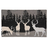 Clayre & Eef | Deurmat Binnen Grijs 75x45x1 cm | MC173 Clayre & Eef | Deurmat Binnen Grijs 75x45x1 cm | MC173