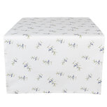 Clayre & Eef   | Tafelloper Beige Groen 50x140 cm | OLF64