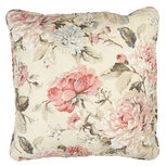 Clayre & Eef | Kussenhoes Beige, Roze 50x50 cm | Q190.030 Clayre & Eef | Kussenhoes Beige, Roze 50x50 cm | Q190.030