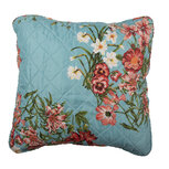 Clayre & Eef | Kussenhoes Blauw Roze 50x50 cm | Q197.030 Clayre & Eef | Kussenhoes Blauw Roze 50x50 cm | Q197.030