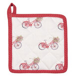 Clayre & Eef | Pannenlap Kind Wit, Rood 16x16 cm | RBC45K Clayre & Eef | Pannenlap Kind Wit, Rood 16x16 cm | RBC45K